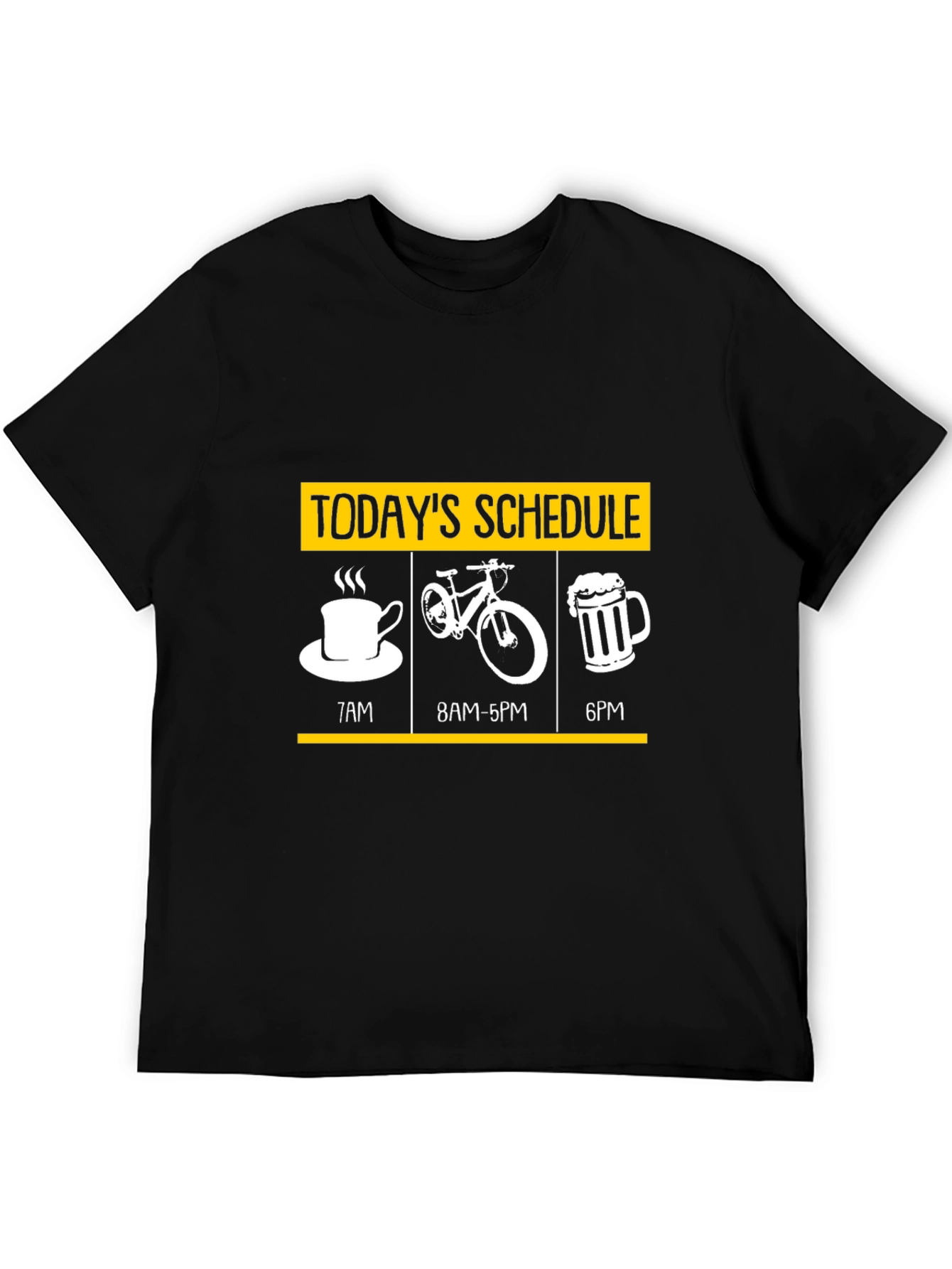 Funny Bikers Schedule T-Shirt