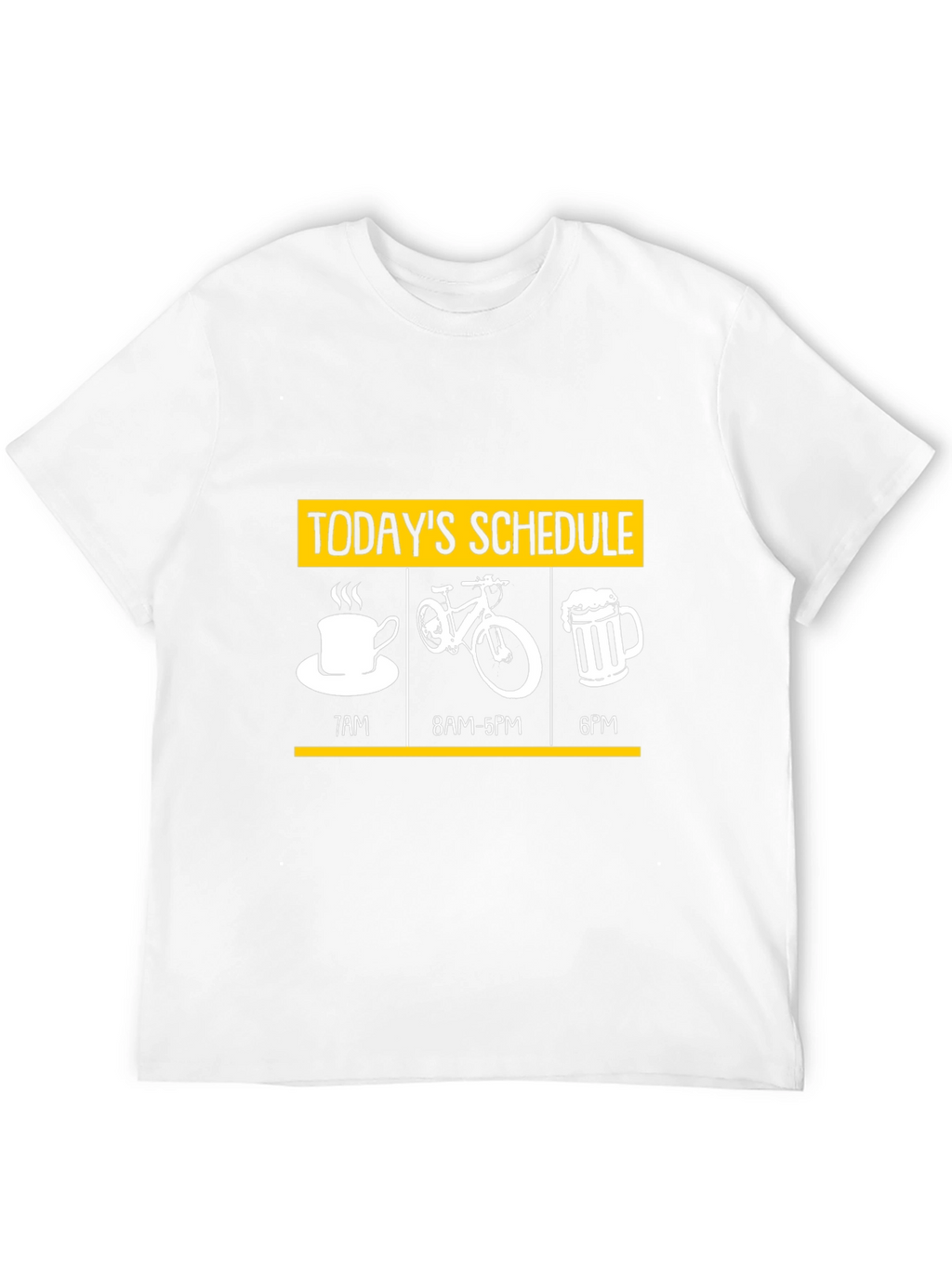 Funny Bikers Schedule T-Shirt