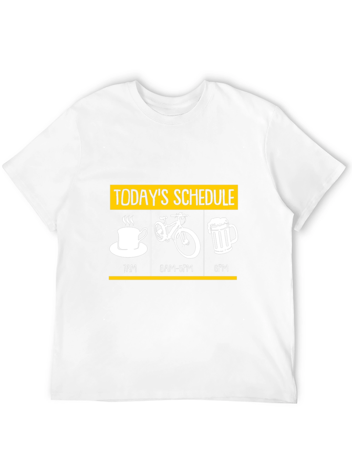 Funny Bikers Schedule T-Shirt