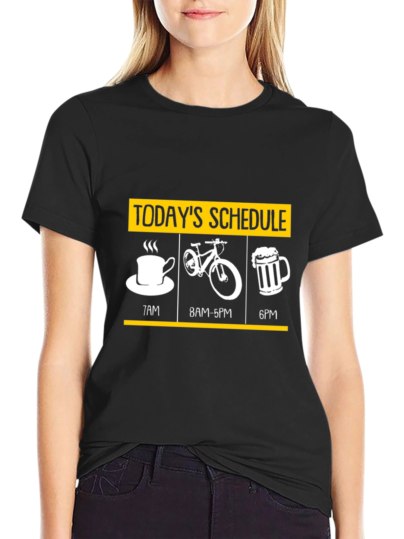 Funny Bikers Schedule T-Shirt