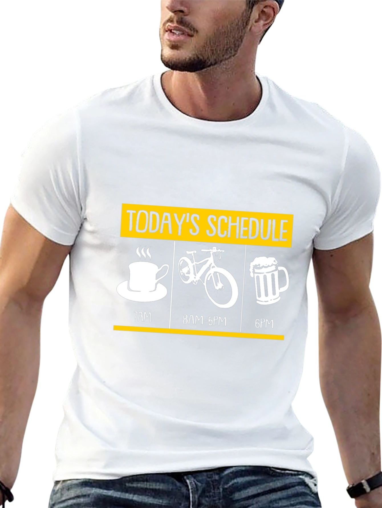 Funny Bikers Schedule T-Shirt