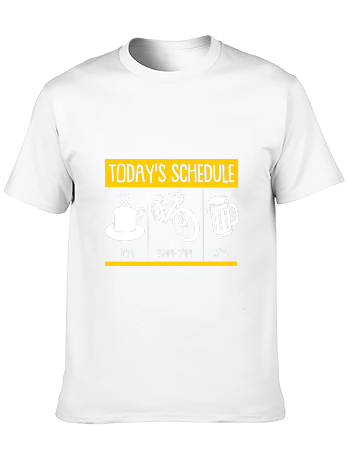 Funny Bikers Schedule T-Shirt