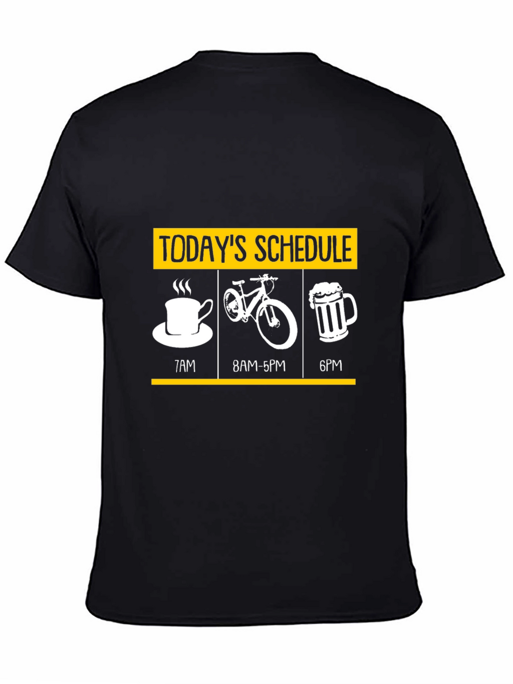Funny Bikers Schedule T-Shirt