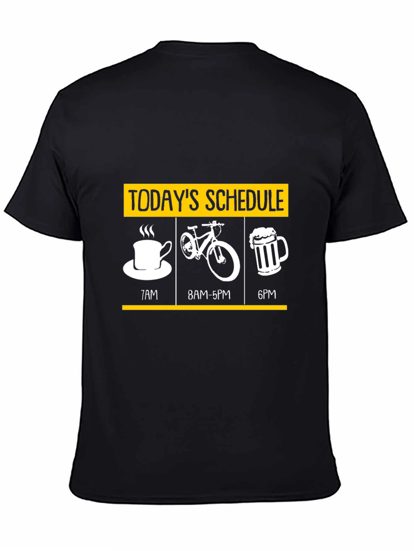 Funny Bikers Schedule T-Shirt