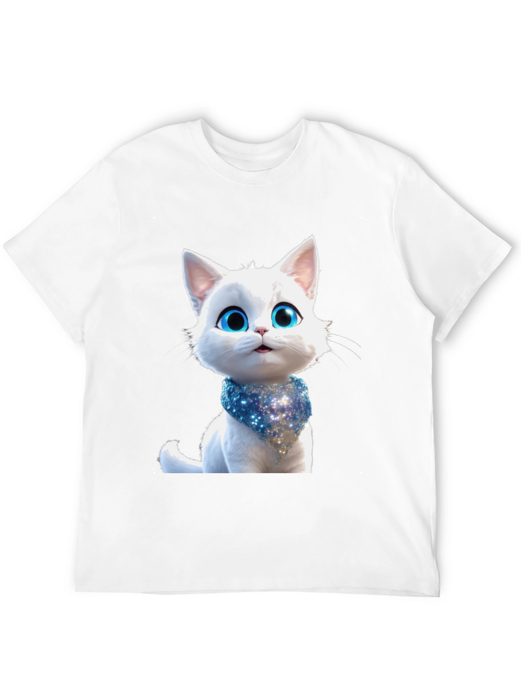 Cute Cat Graphic T-Shirt