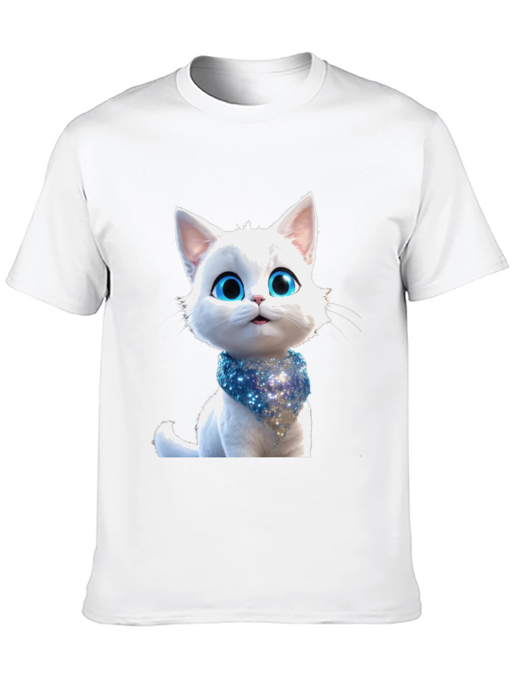 Cute Cat Graphic T-Shirt