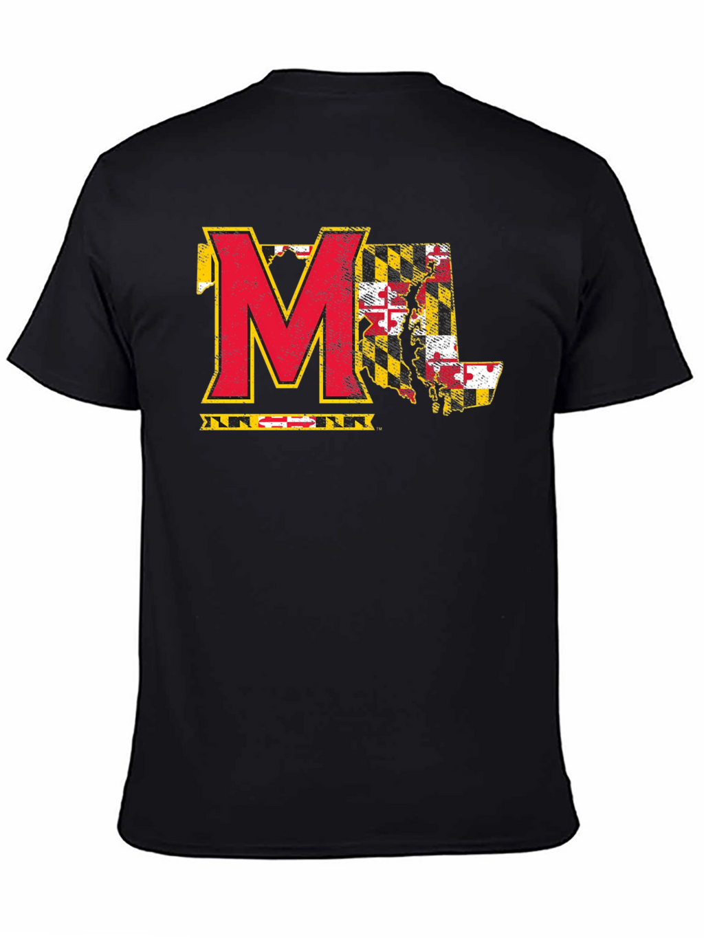 Maryland State Pride Black T-Shirt