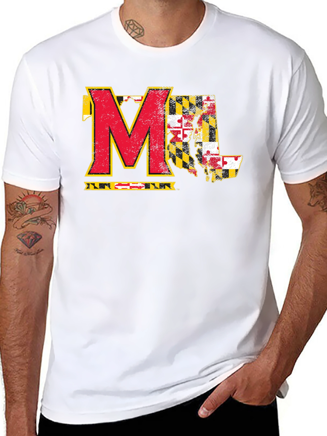 Maryland State Pride Black T-Shirt
