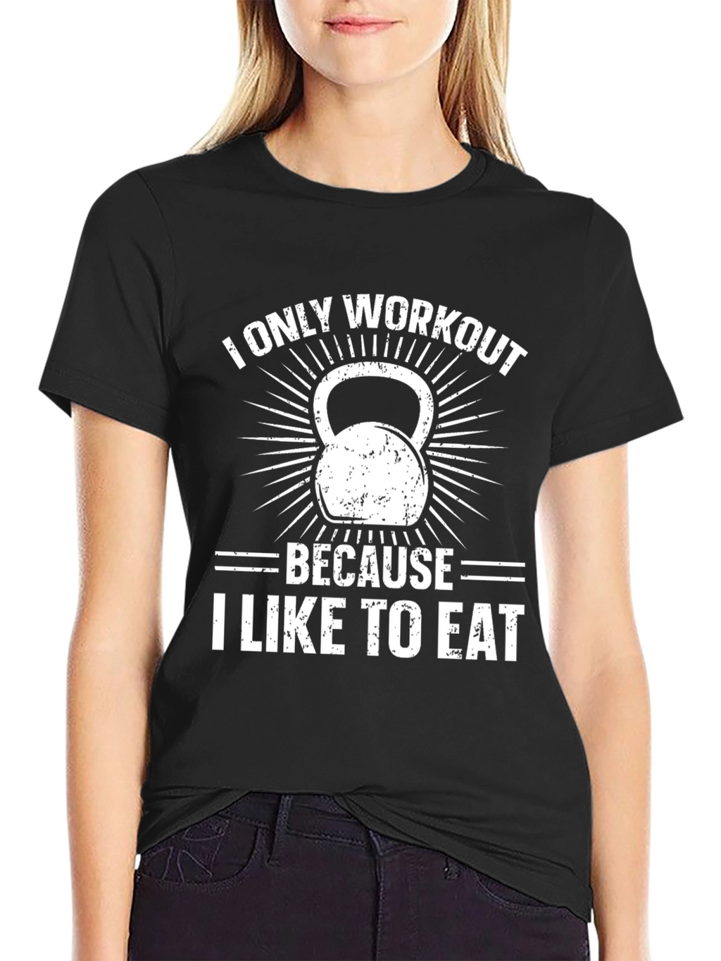 Workout to Eat Graphic T-Shirt