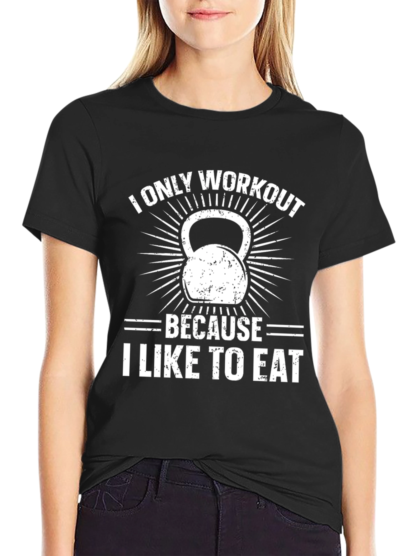 Workout to Eat Graphic T-Shirt