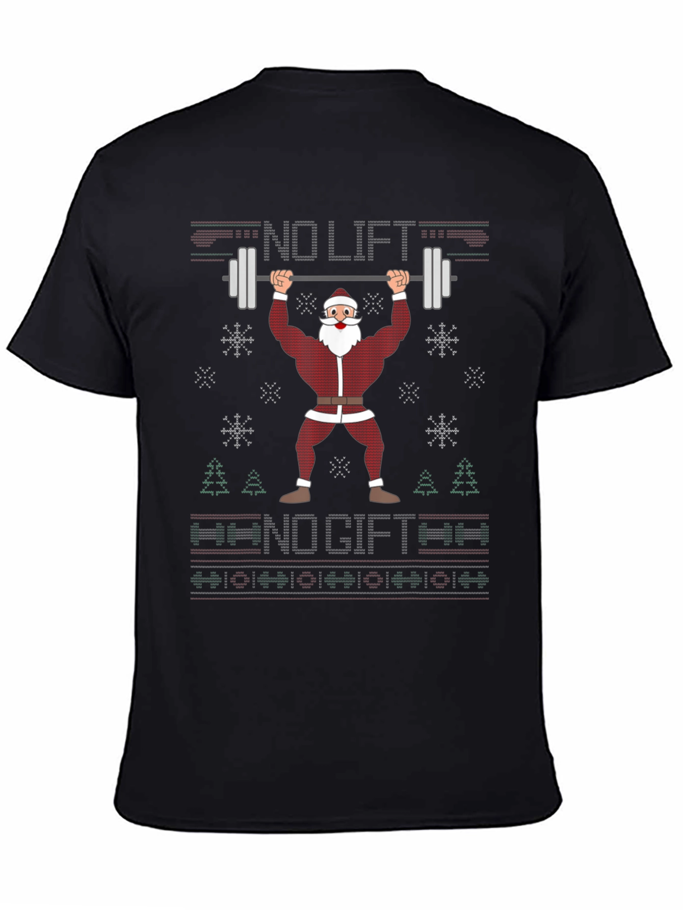 No Lift No Gift Santa Christmas T-Shirt