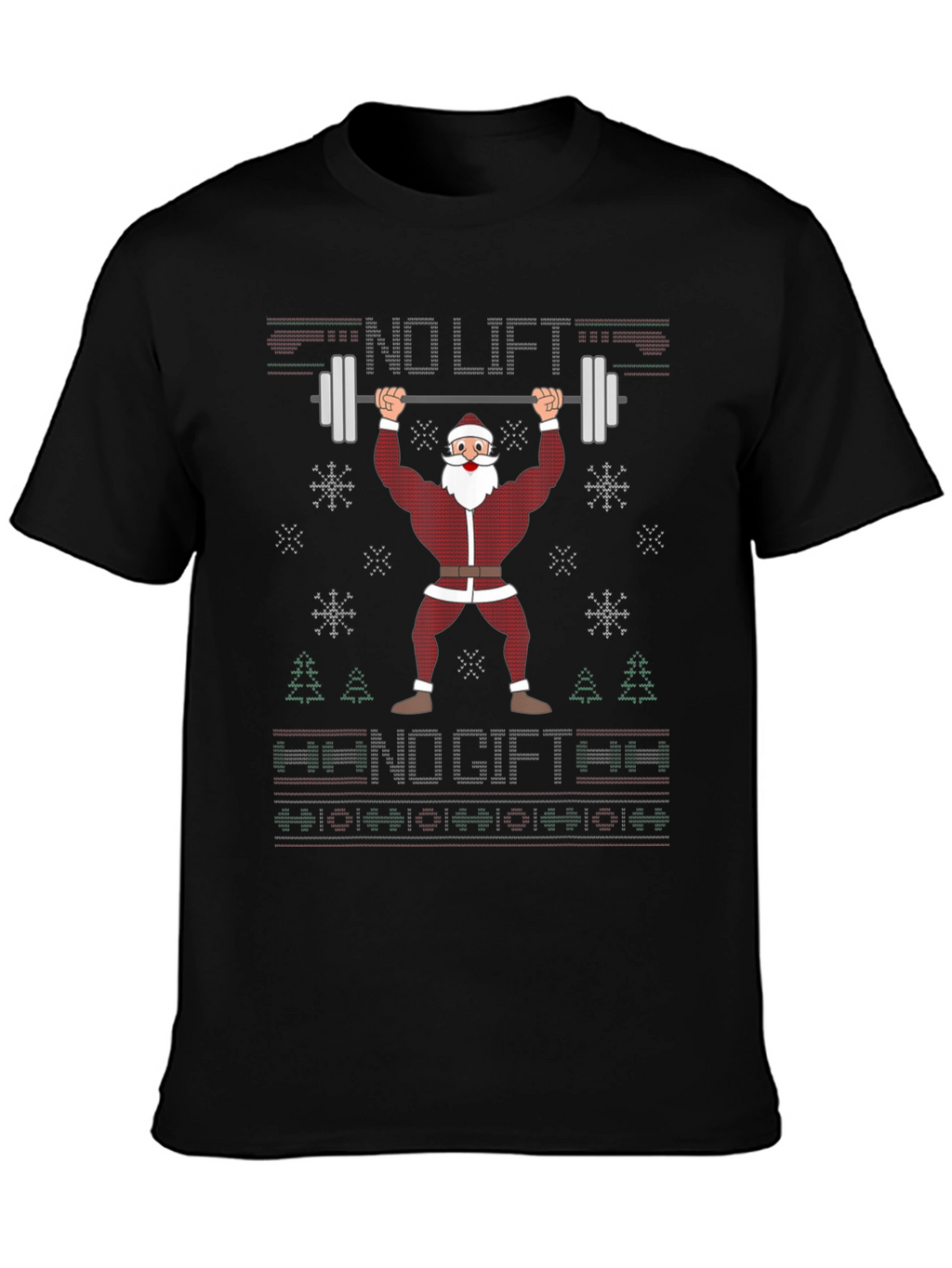 No Lift No Gift Santa Christmas T-Shirt