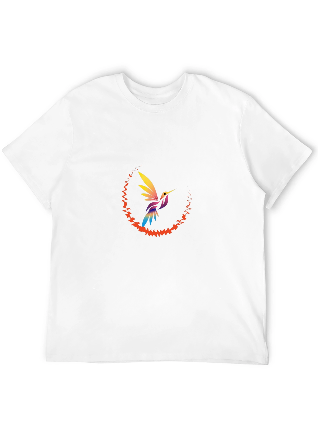 Hummingbird Graphic Tee - Mens Black T-Shirt