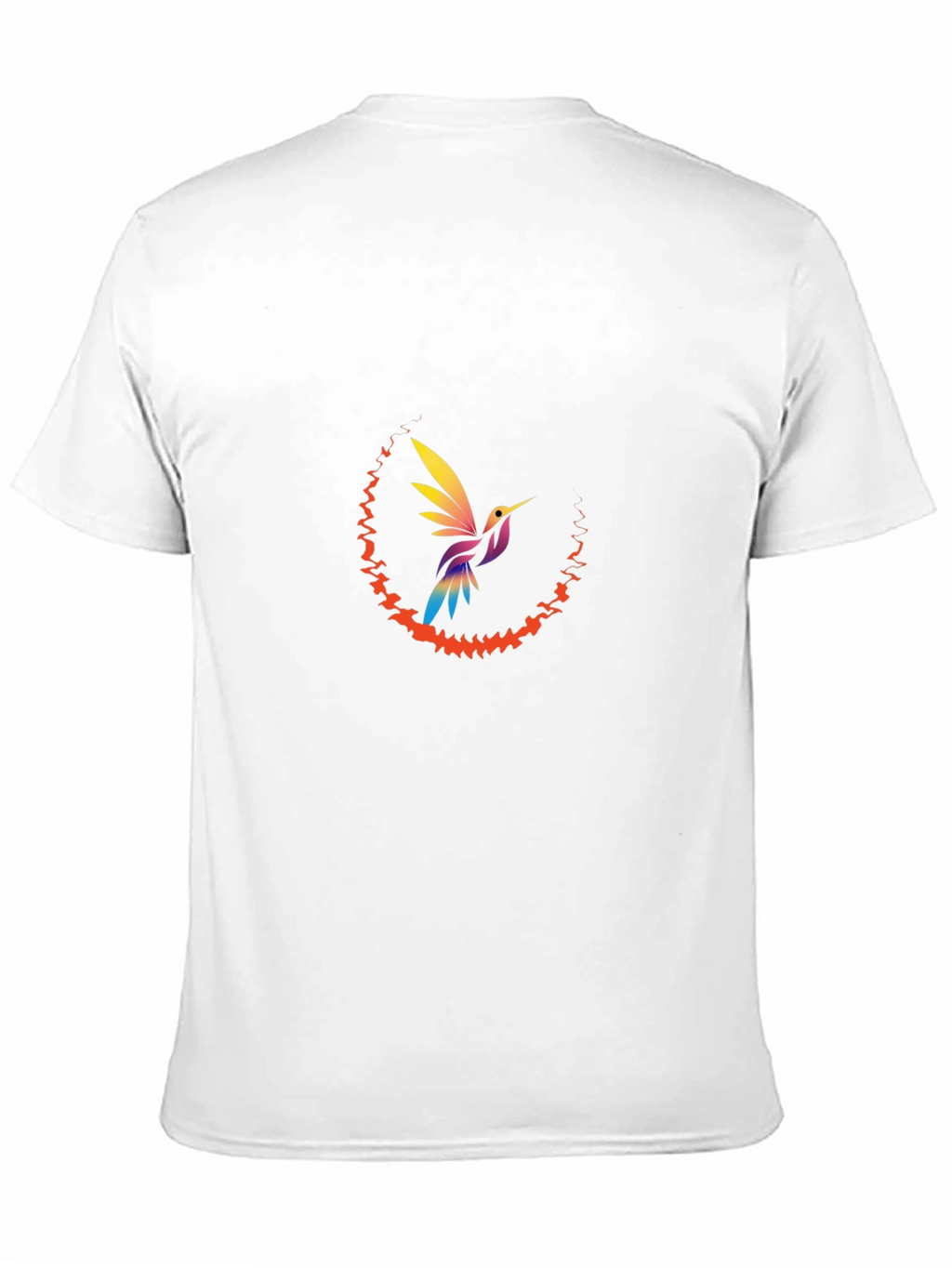 Hummingbird Graphic Tee - Mens Black T-Shirt