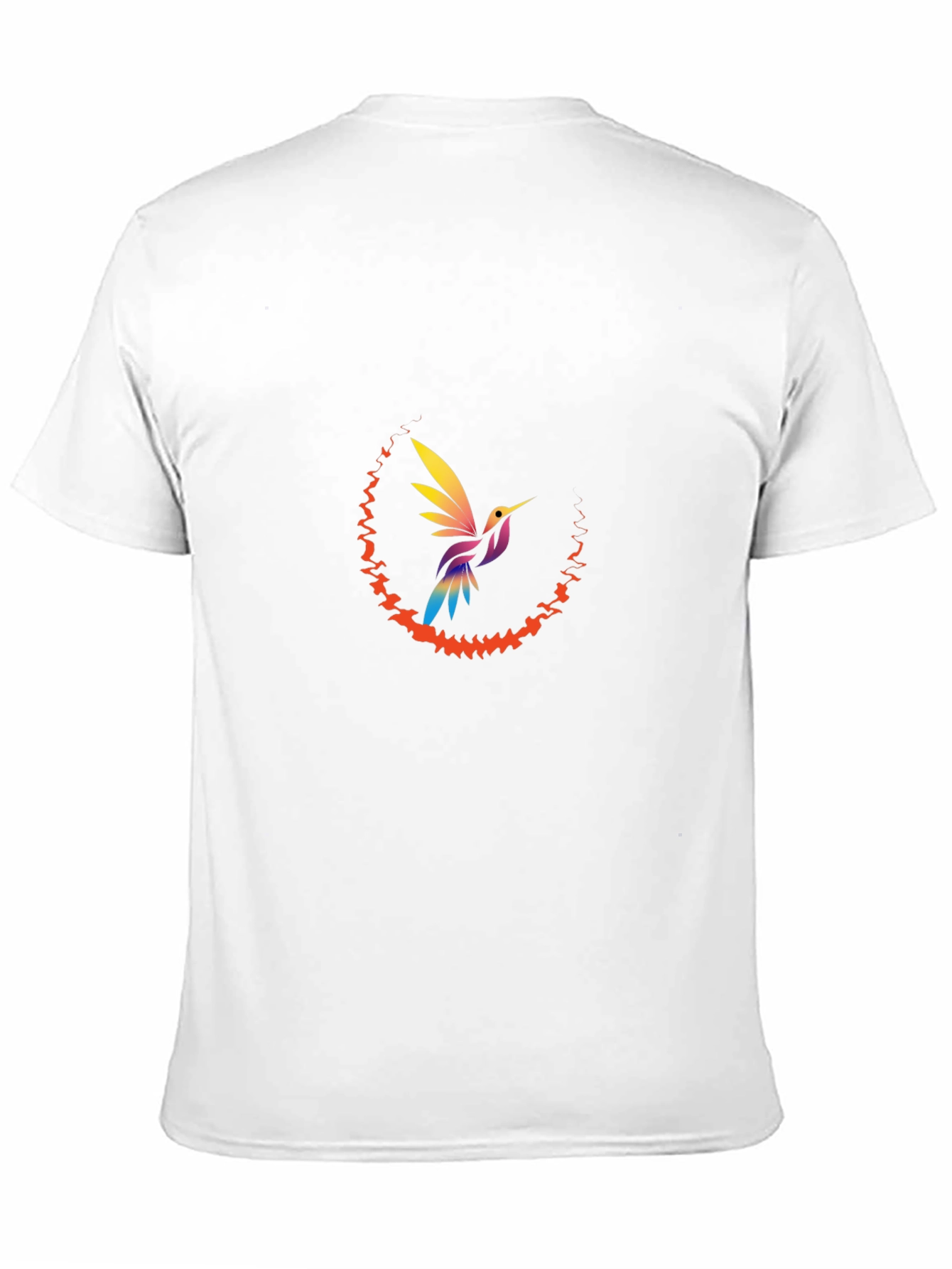 Hummingbird Graphic Tee - Mens Black T-Shirt