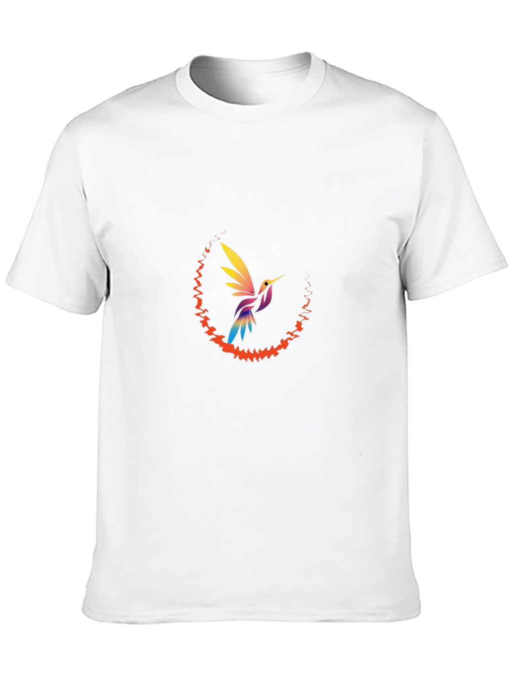 Hummingbird Graphic Tee - Mens Black T-Shirt
