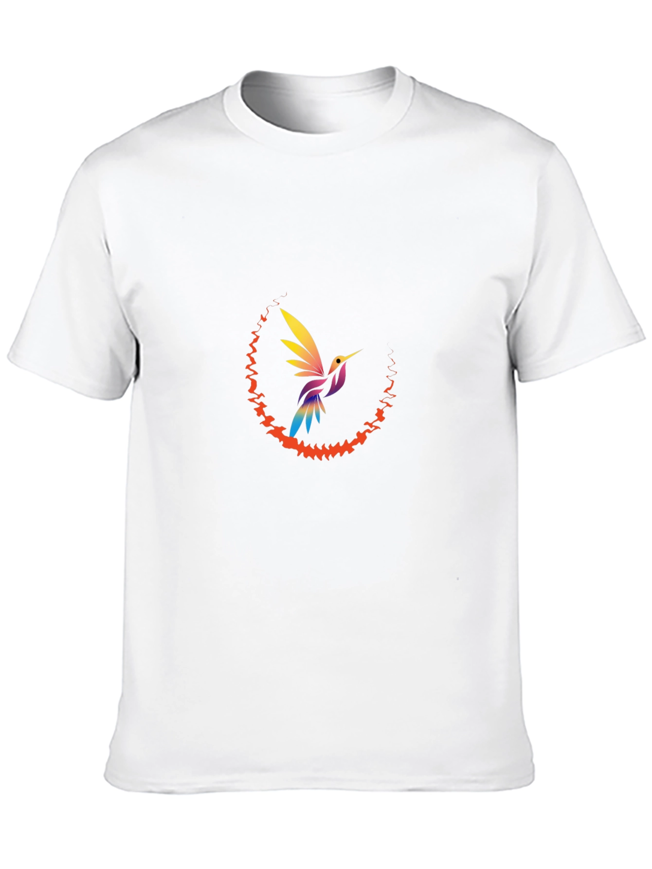Hummingbird Graphic Tee - Mens Black T-Shirt
