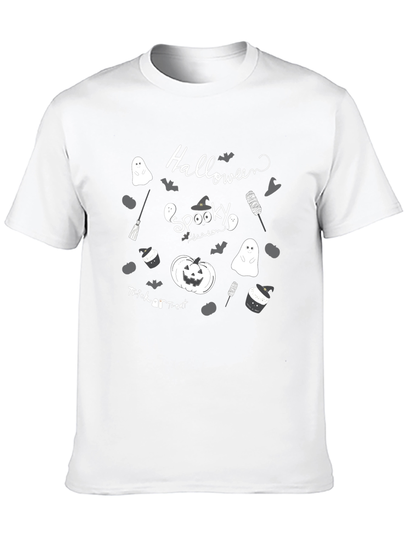 Spooky Season Halloween Black T-Shirt