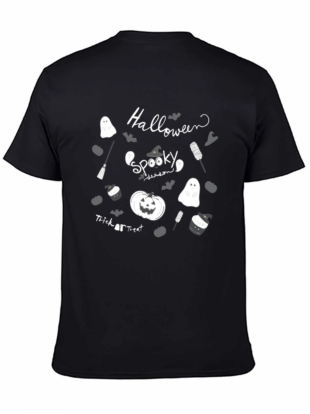 Spooky Season Halloween Black T-Shirt