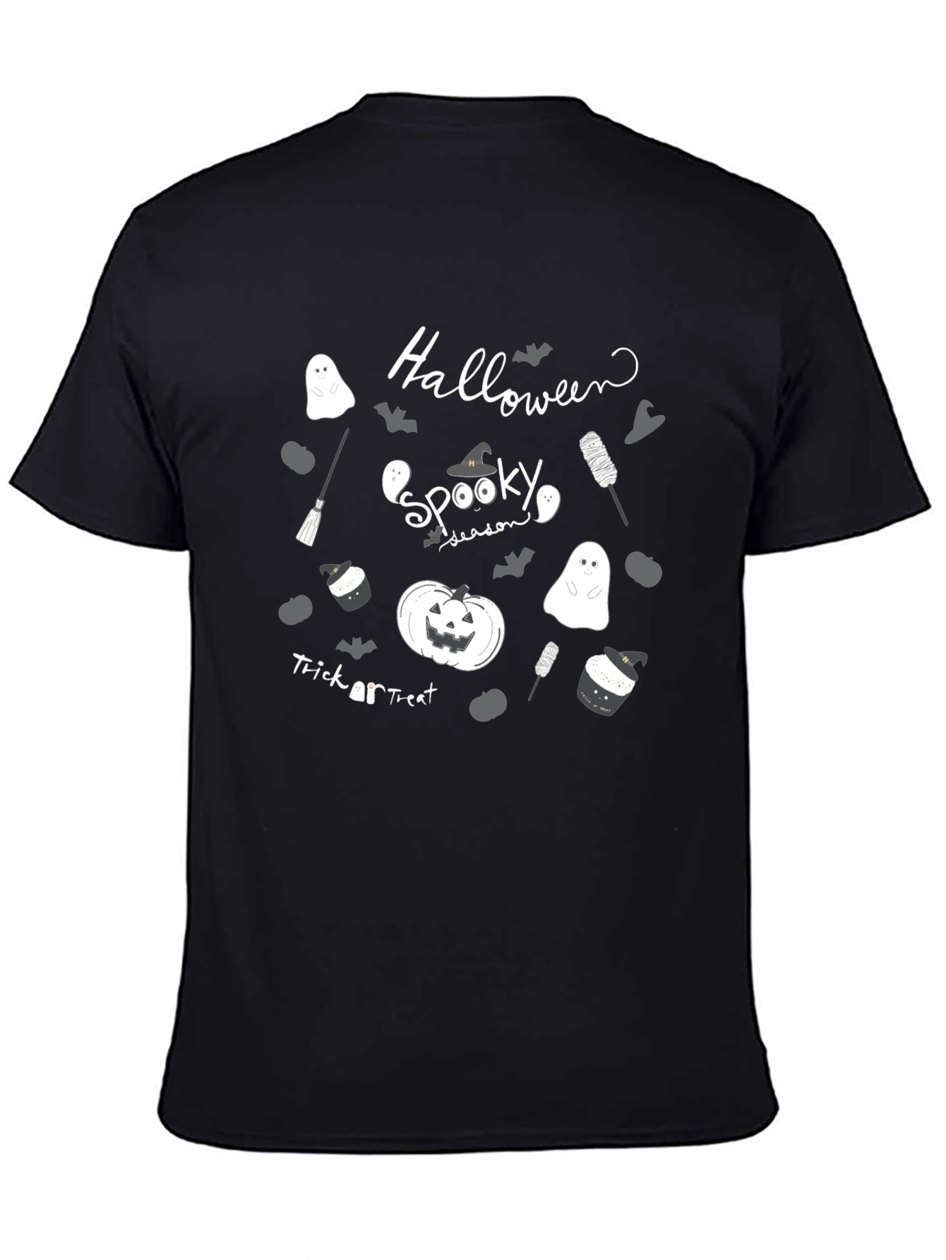 Spooky Season Halloween Black T-Shirt