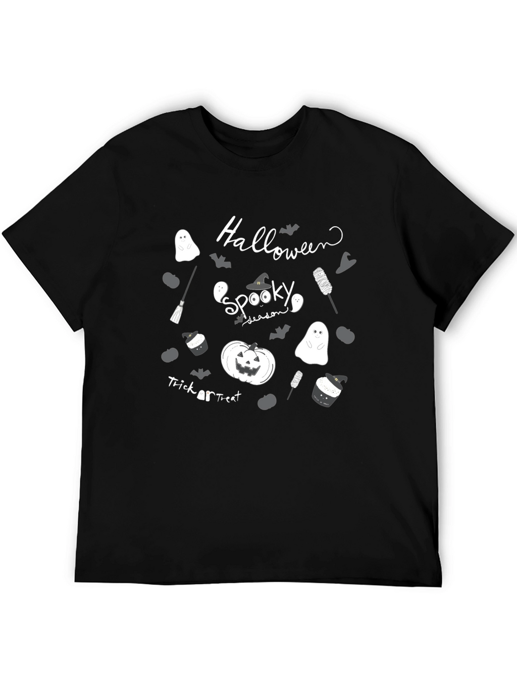 Spooky Season Halloween Black T-Shirt