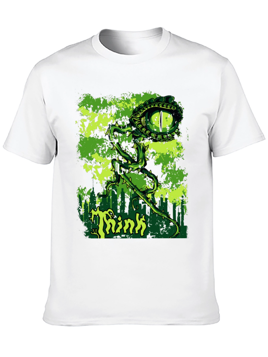 Think Eye Graphic Black T-Shirt