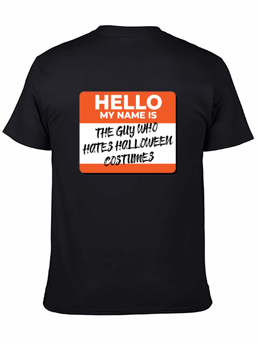 Halloween Hater Costume T-Shirt - Funny Party Tee