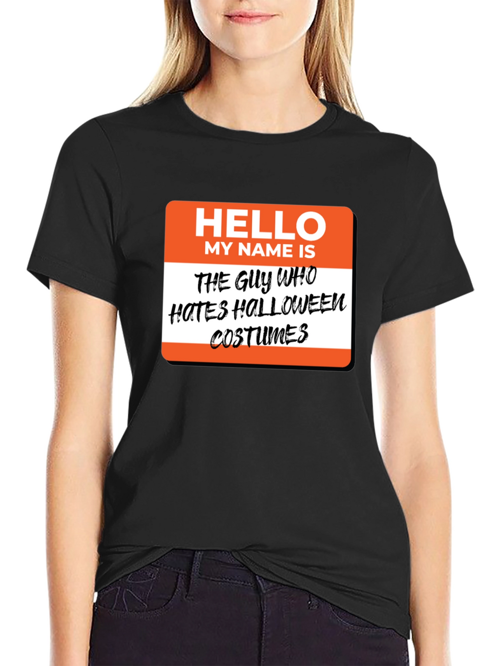 Halloween Hater Costume T-Shirt - Funny Party Tee