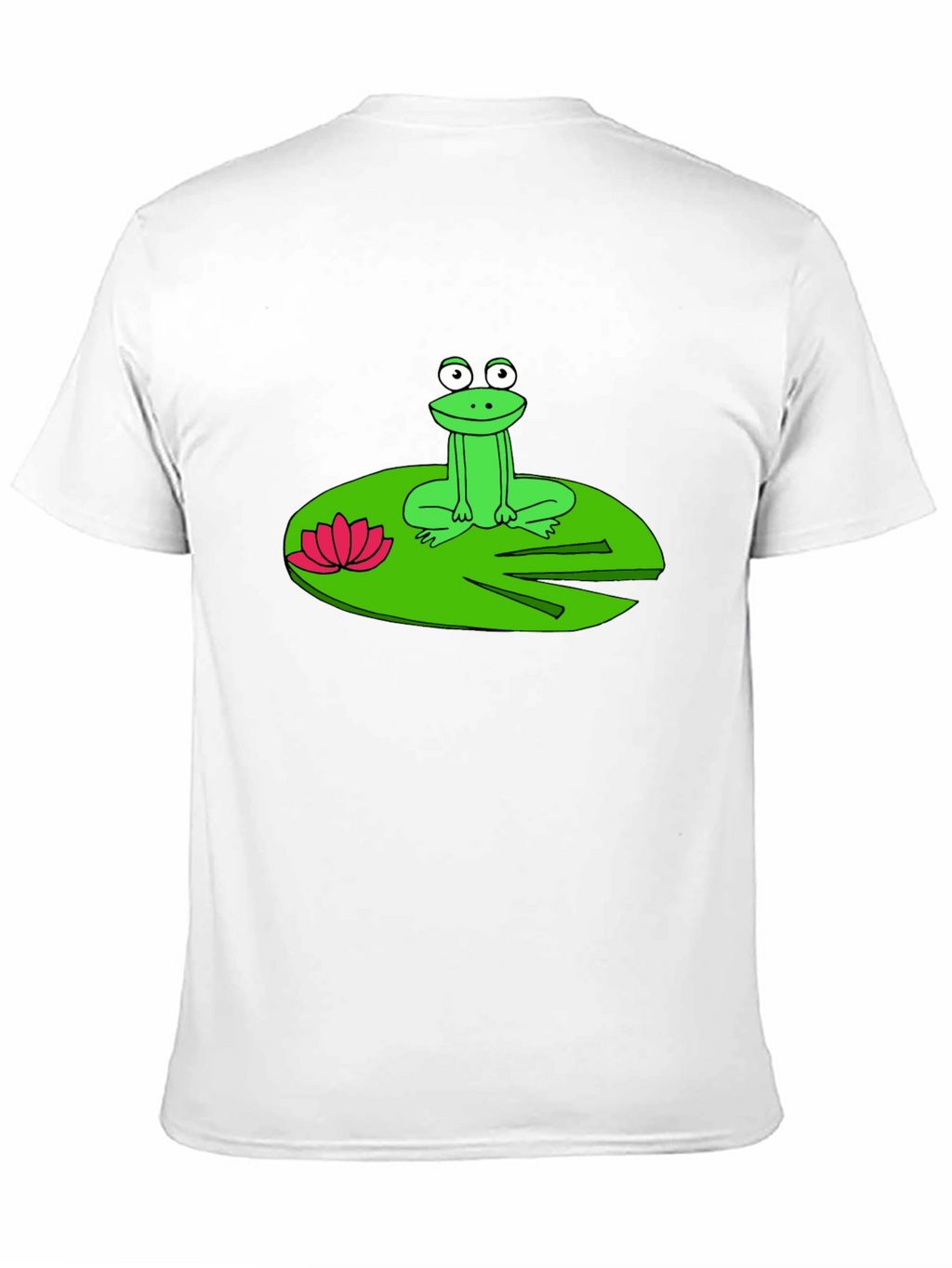 Frog on Lily Pad Graphic T-Shirt
