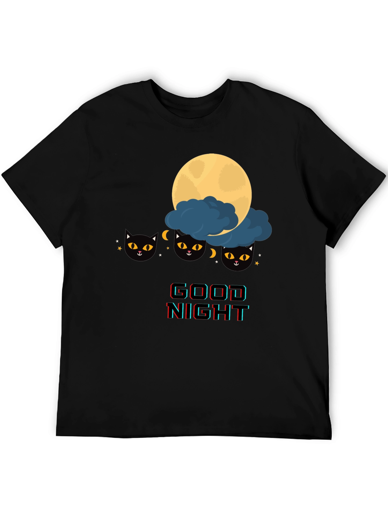 Good Night Cat T-Shirt