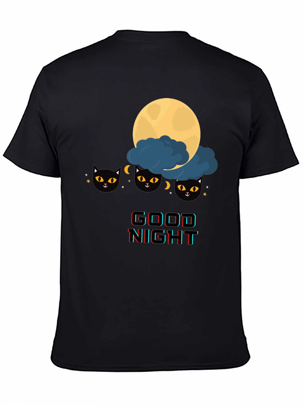 Good Night Cat T-Shirt