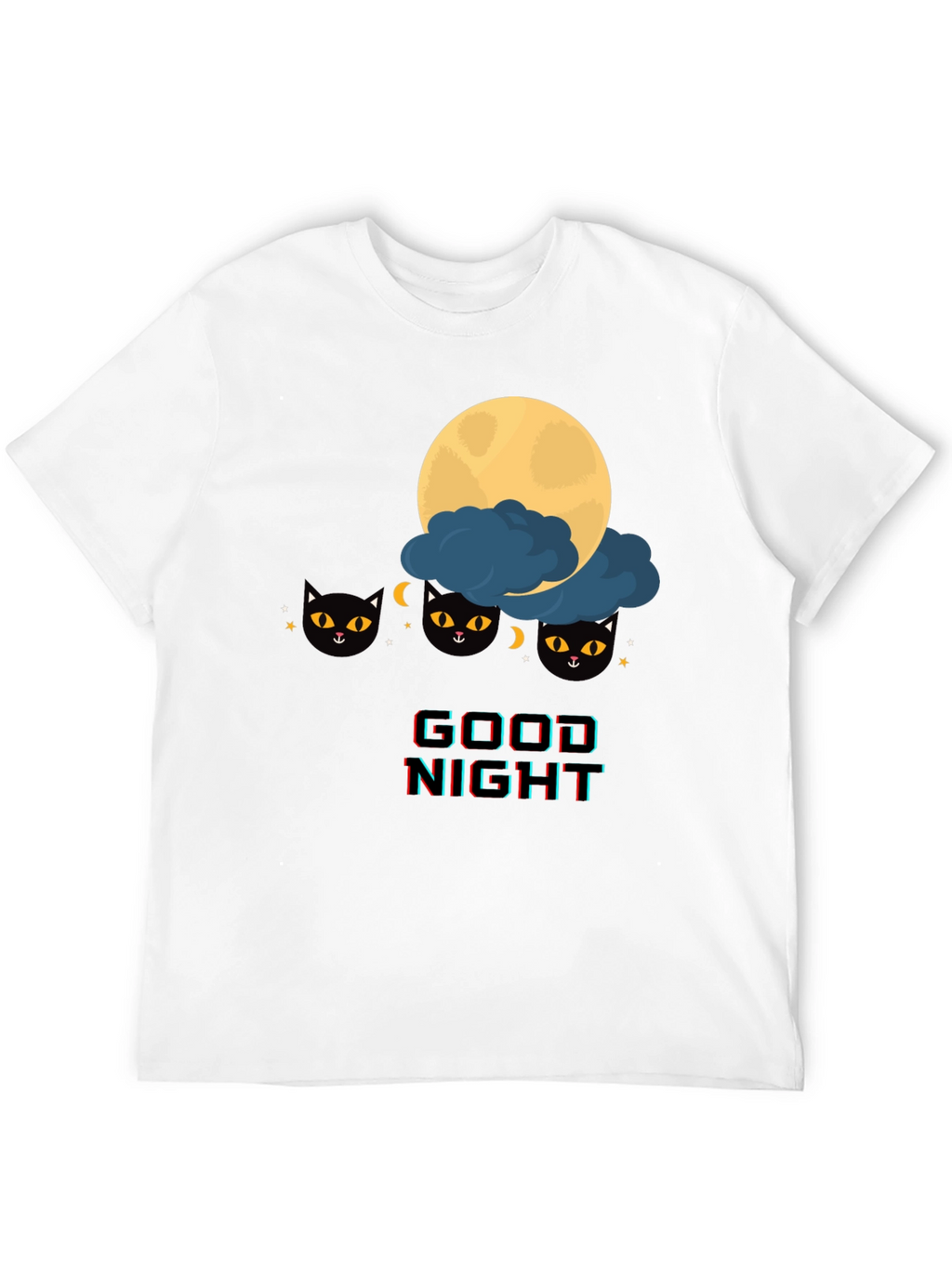 Good Night Cat T-Shirt