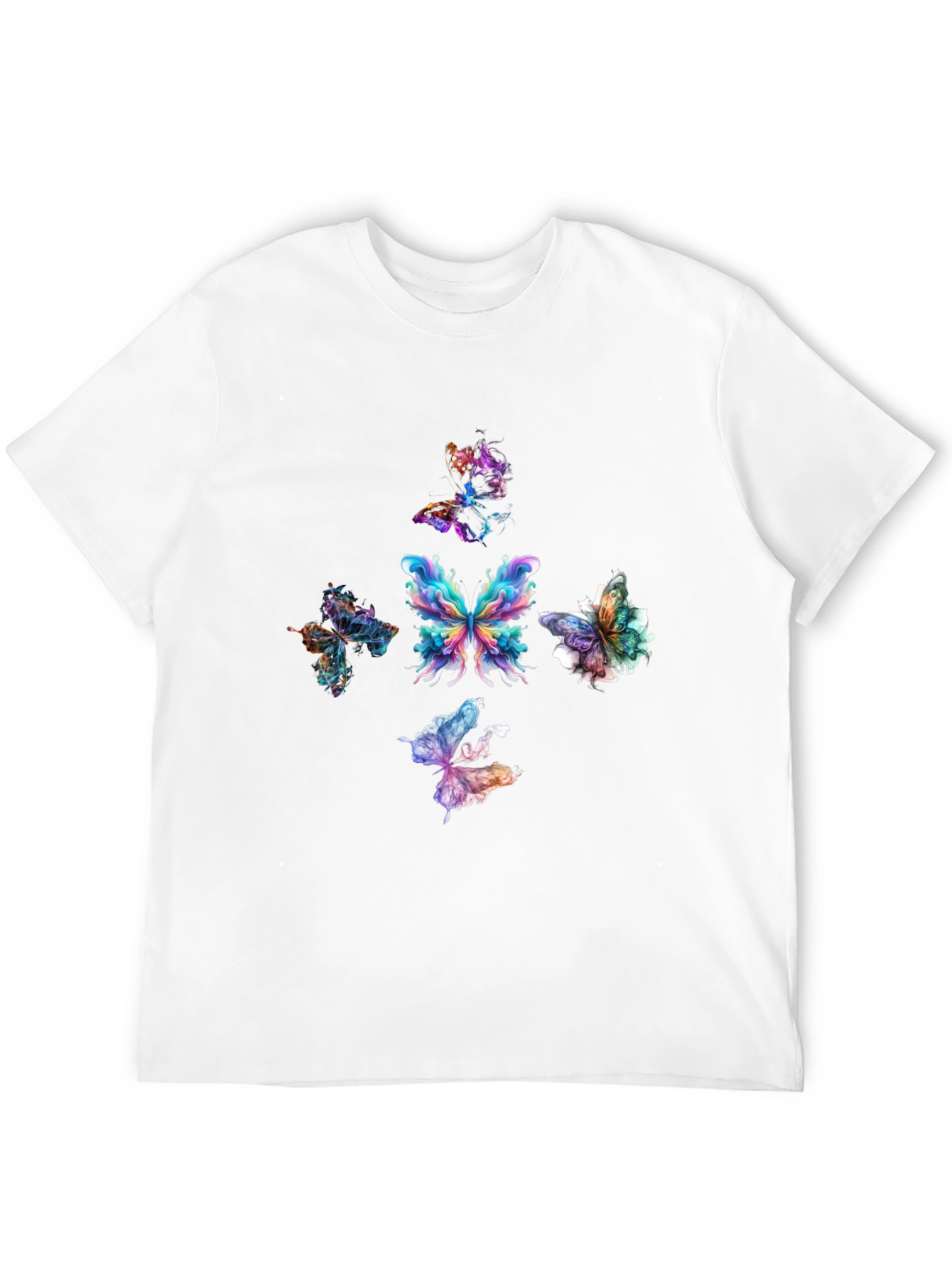 Butterfly Graphic Tee - Unique Design Soft Fabric