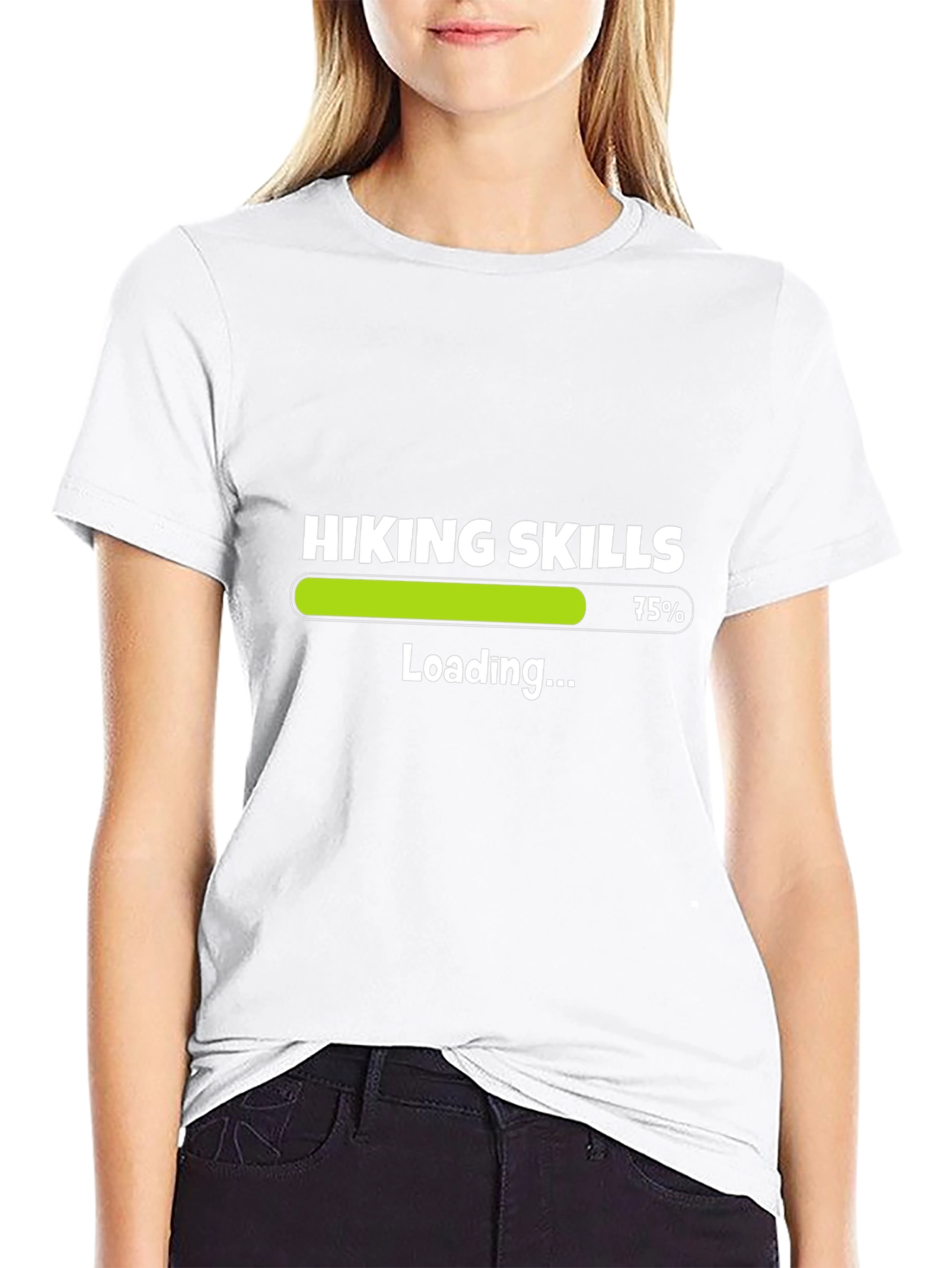 Hiking Skills Loading Funny T-Shirt