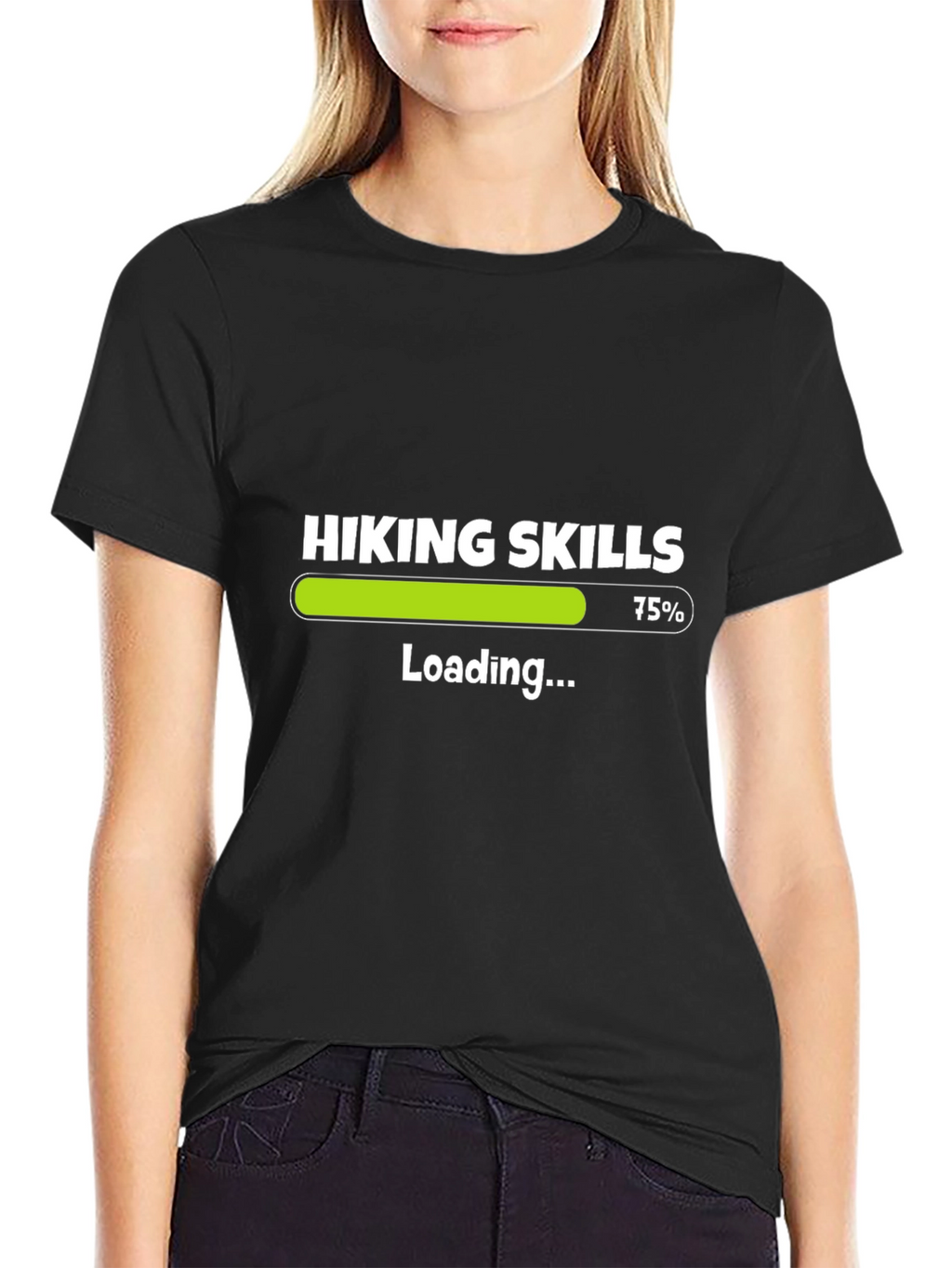 Hiking Skills Loading Funny T-Shirt