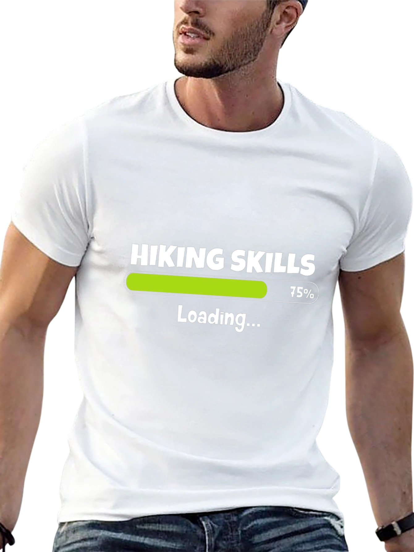 Hiking Skills Loading Funny T-Shirt