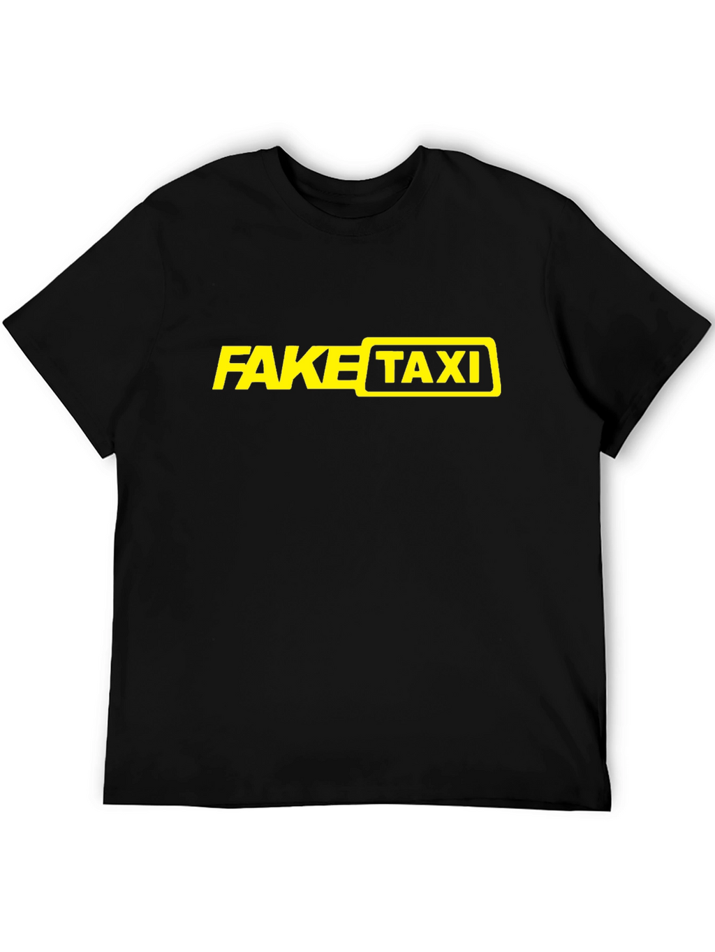 Fake Taxi Graphic T-Shirt - Black