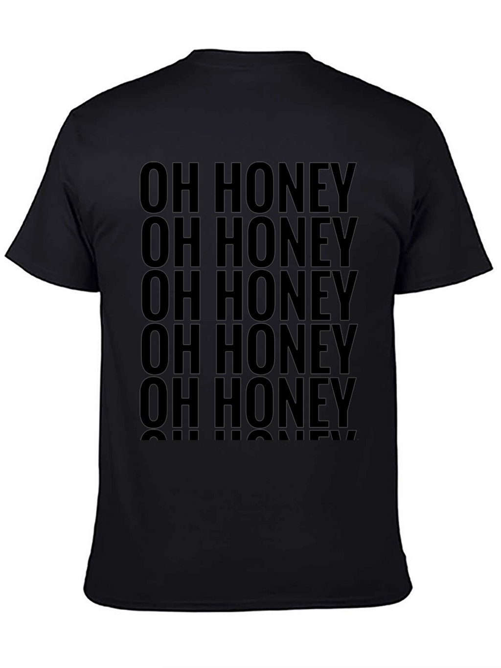 Oh Honey Graphic Tee - Black T-Shirt