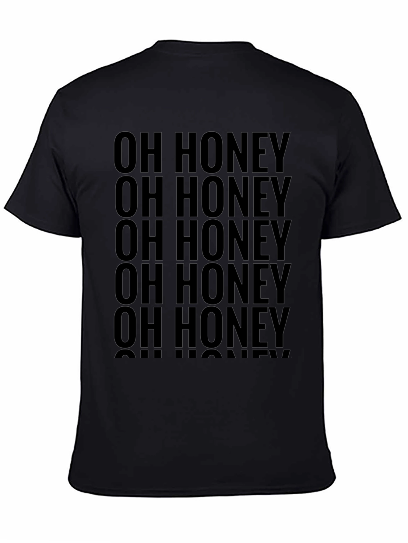 Oh Honey Graphic Tee - Black T-Shirt