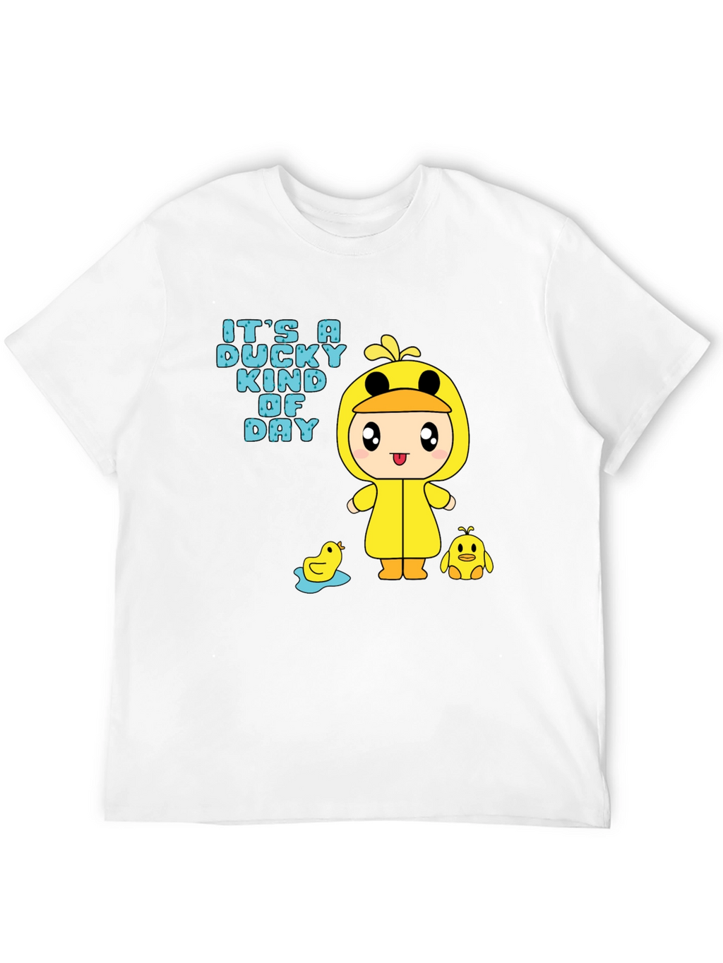Duck Day T-Shirt - Cartoon Duckling Graphic Tee