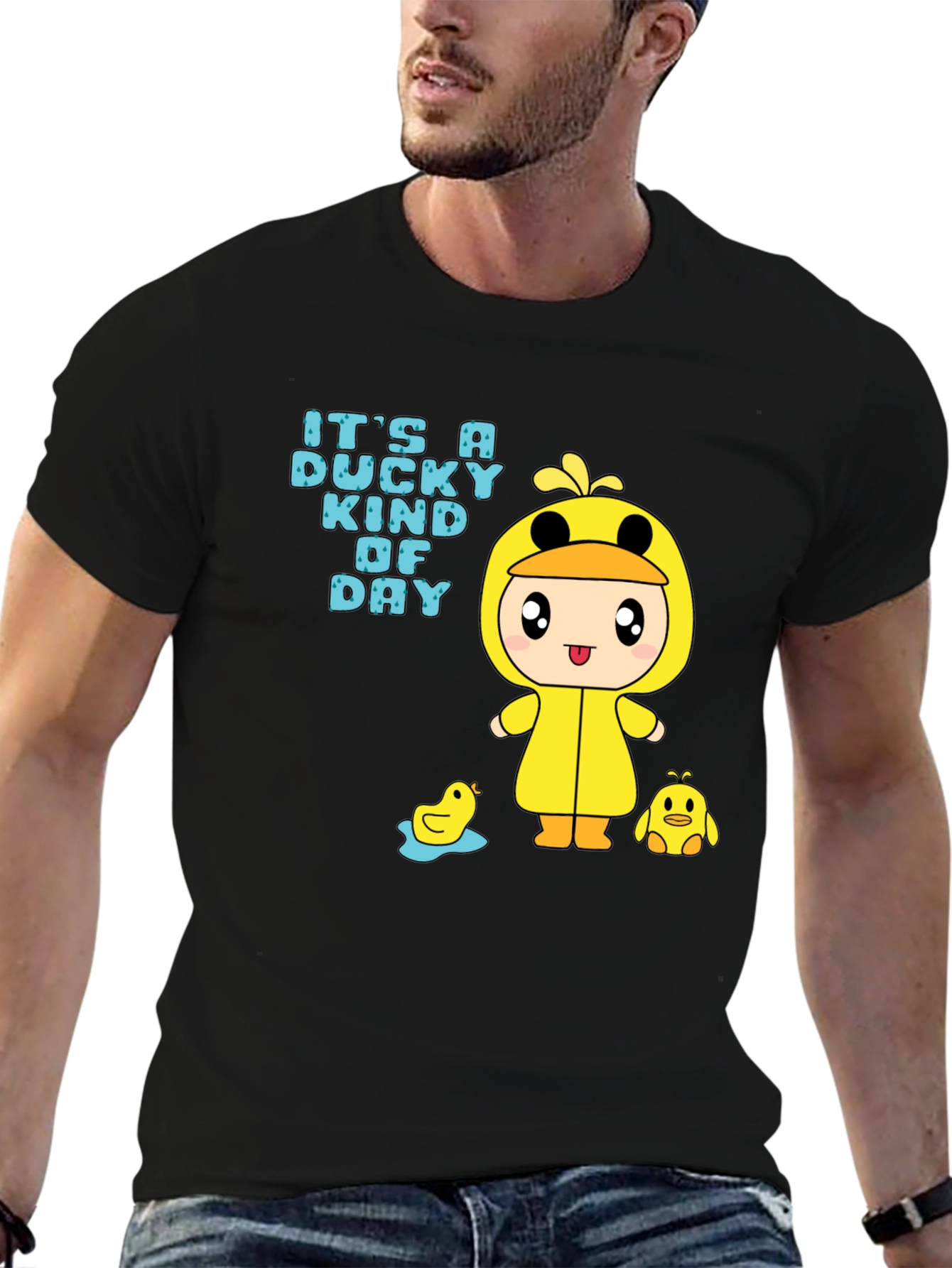 Duck Day T-Shirt - Cartoon Duckling Graphic Tee