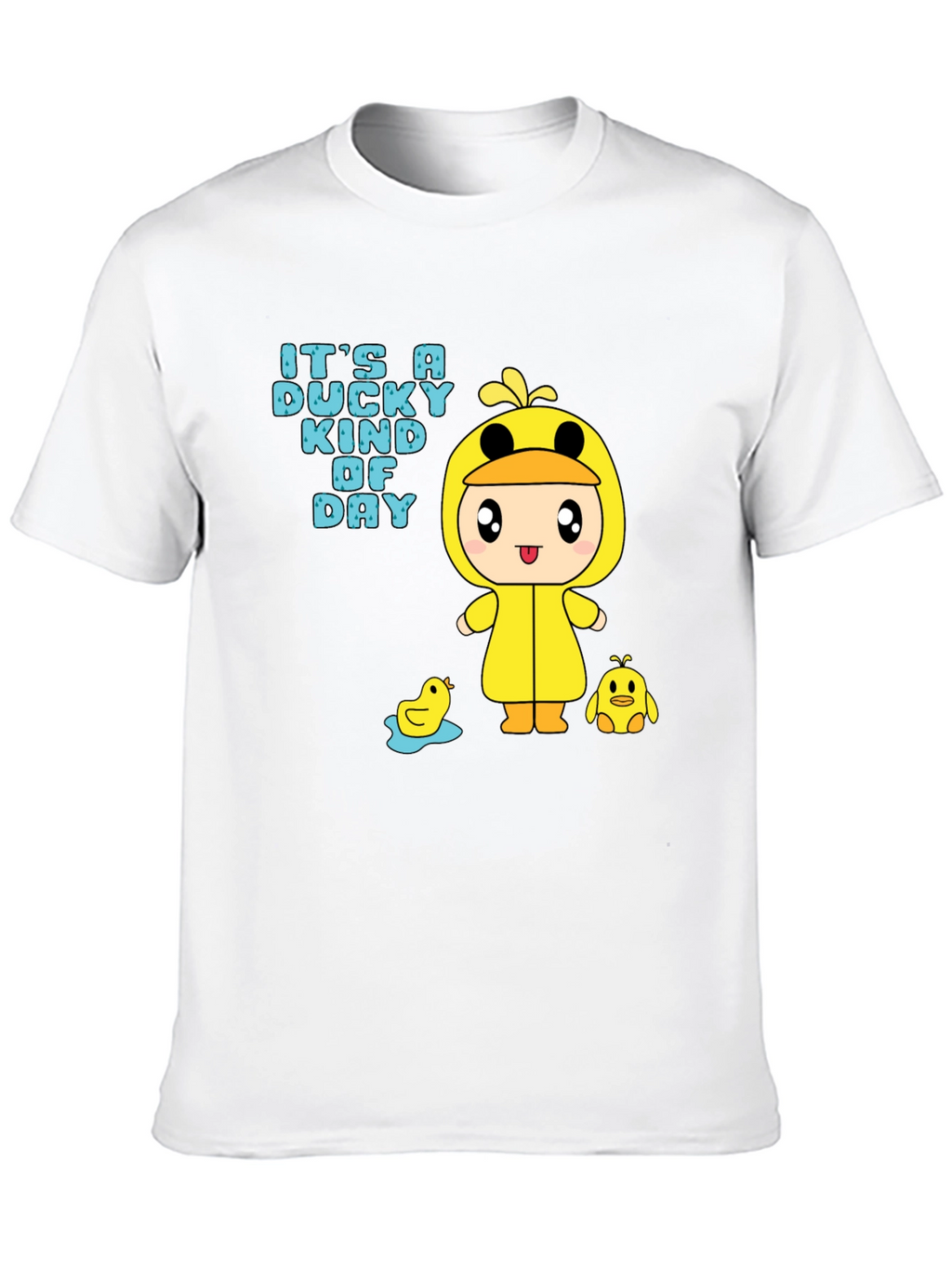 Duck Day T-Shirt - Cartoon Duckling Graphic Tee
