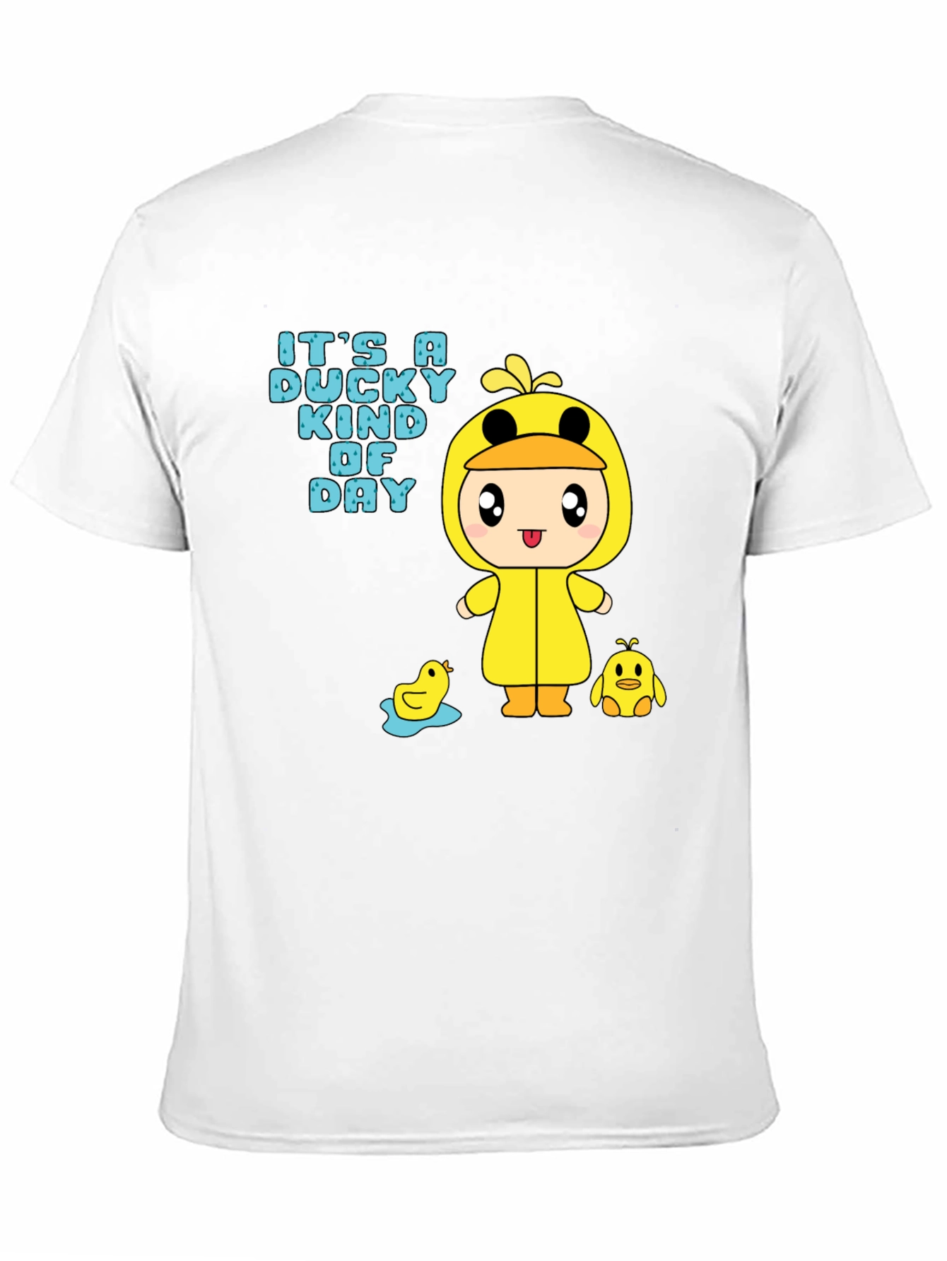 Duck Day T-Shirt - Cartoon Duckling Graphic Tee