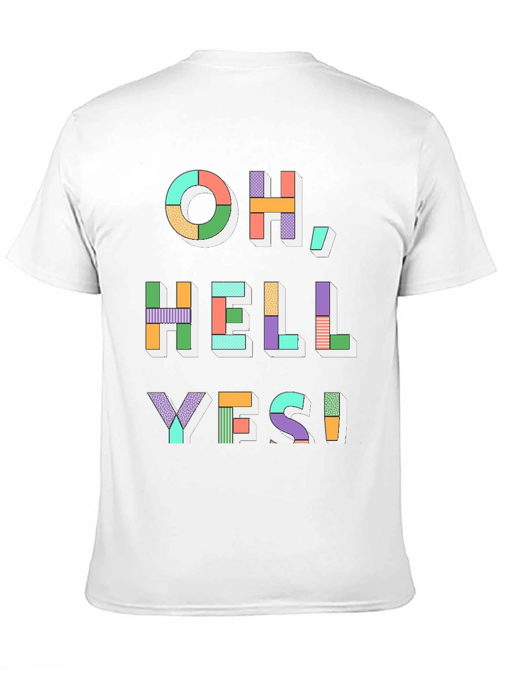 Oh Hell Yes! Graphic Tee - Mens Black T-Shirt