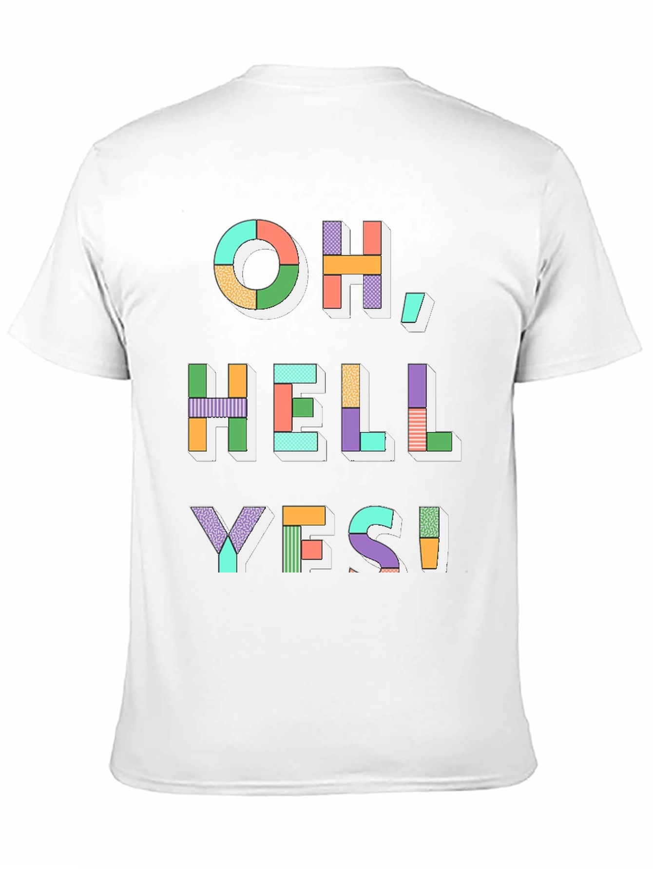 Oh Hell Yes! Graphic Tee - Mens Black T-Shirt