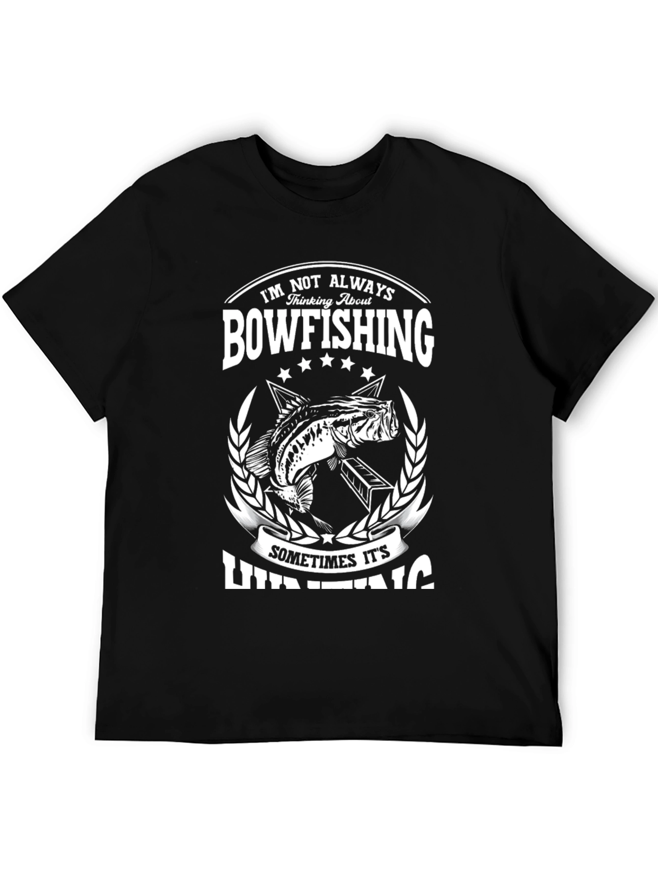 Bowfishing & Hunting Graphic T-Shirt