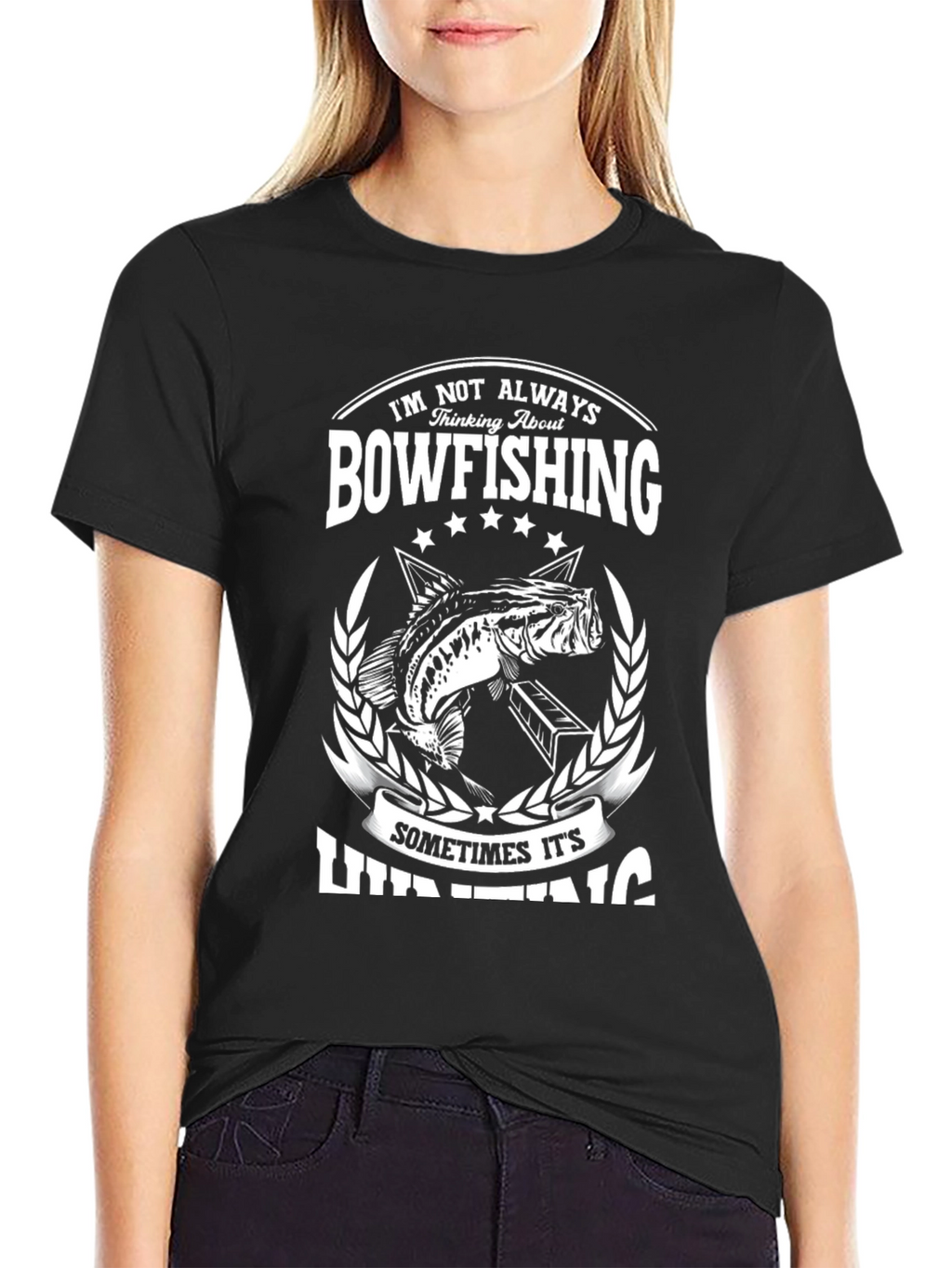 Bowfishing & Hunting Graphic T-Shirt