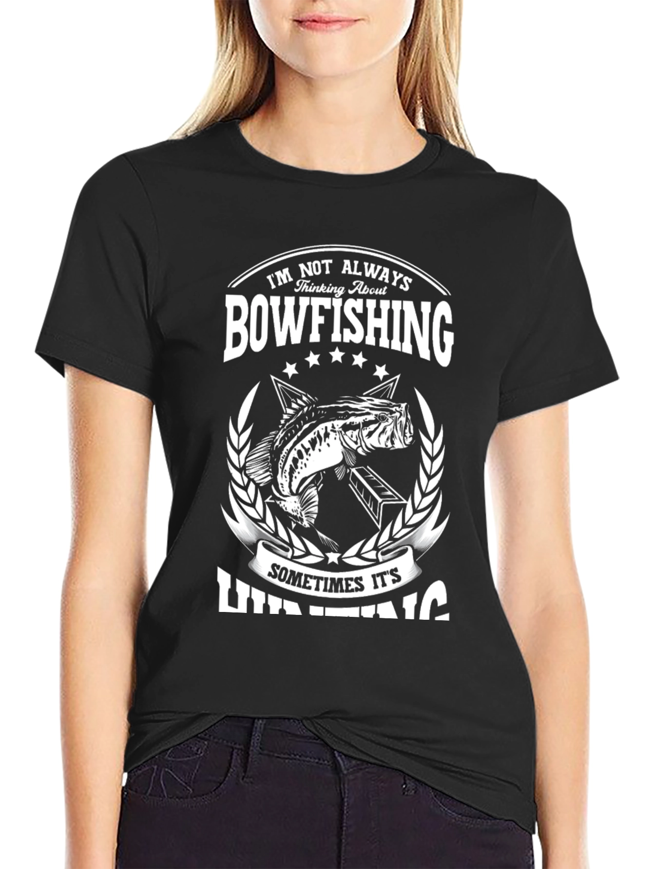 Bowfishing & Hunting Graphic T-Shirt