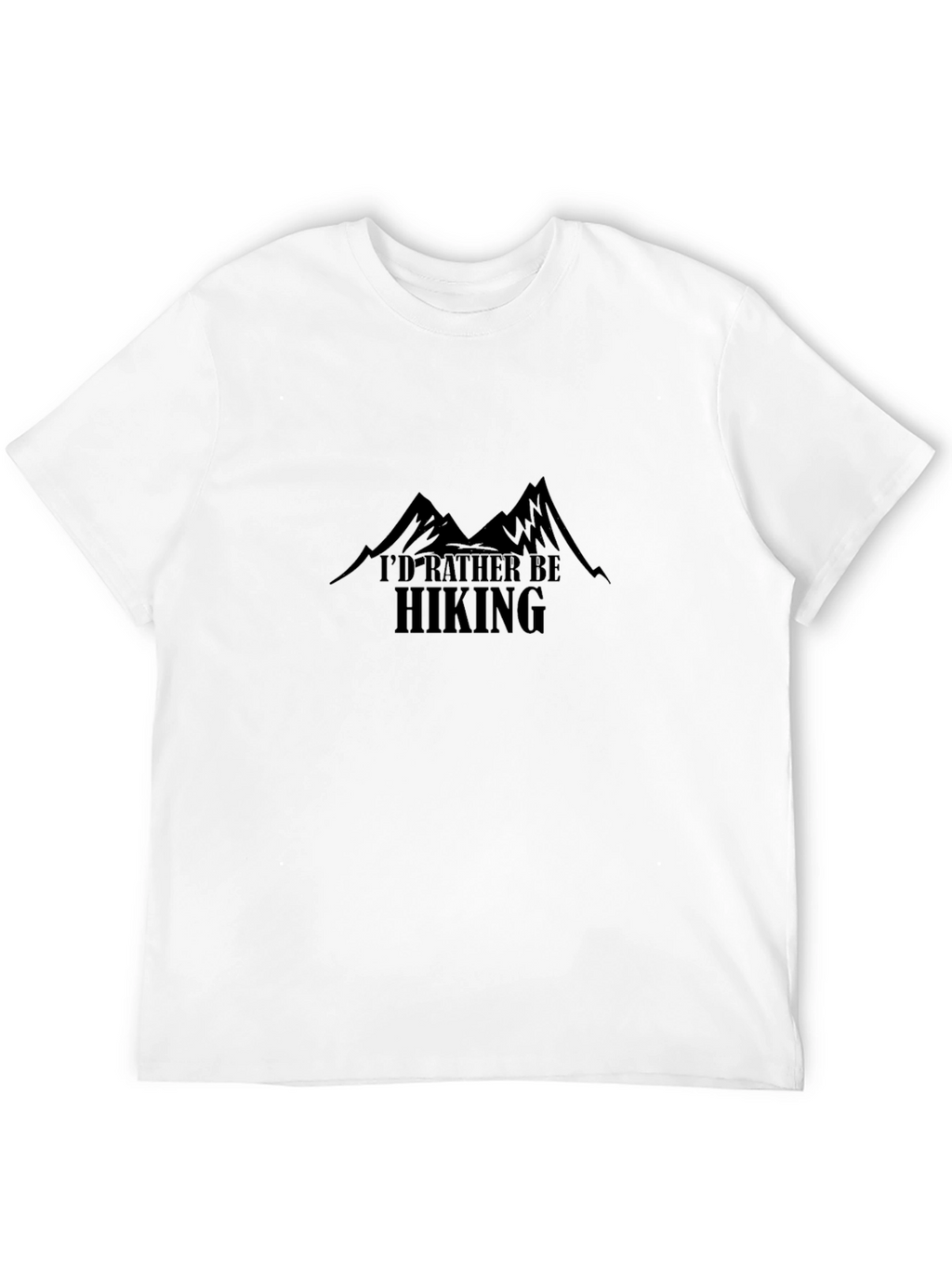 Hiking Graphic T-Shirt - Black