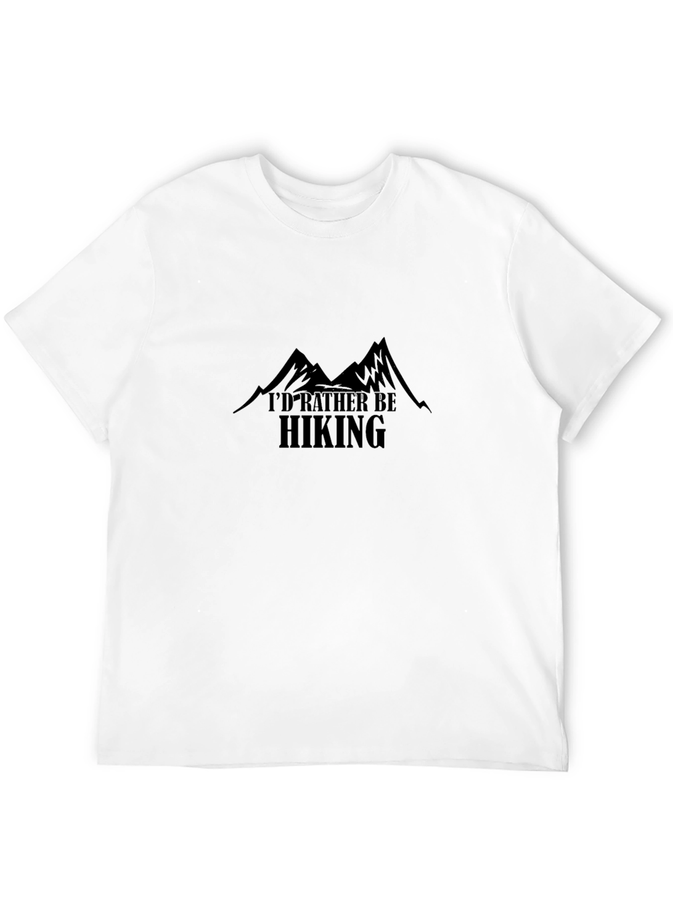Hiking Graphic T-Shirt - Black